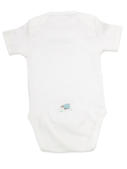 Onesie (Short Sleeve), Sheep (Blue)