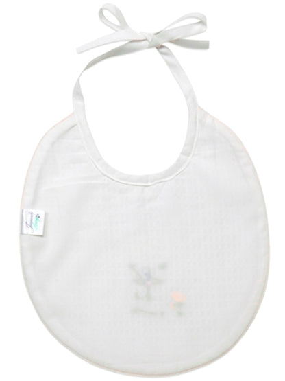 Bib, Waffle Weave - Frog (Green)