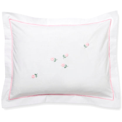 Baby Boudoir Pillow Cover, Rosebuds (Pink)