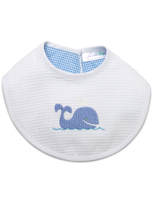 Bib, Whale (Blue)