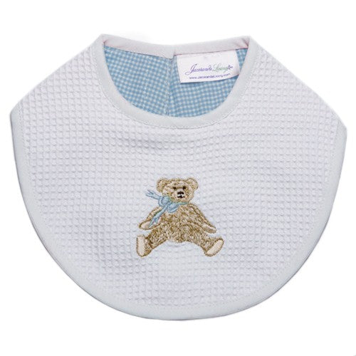 Bib, Bow Teddy (Blue)