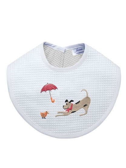 Bib, Dog, Umbrella, Duck (Beige)