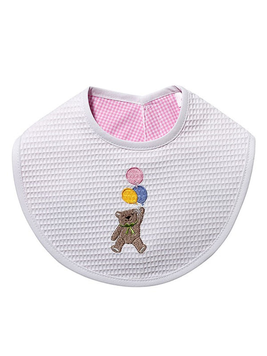 Bib, Teddy & Balloon (Pink)