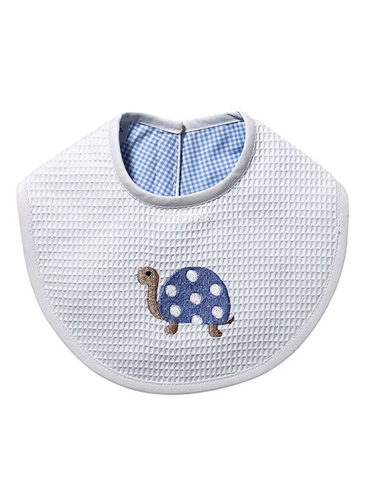 Bib, Tortoise (Blue)