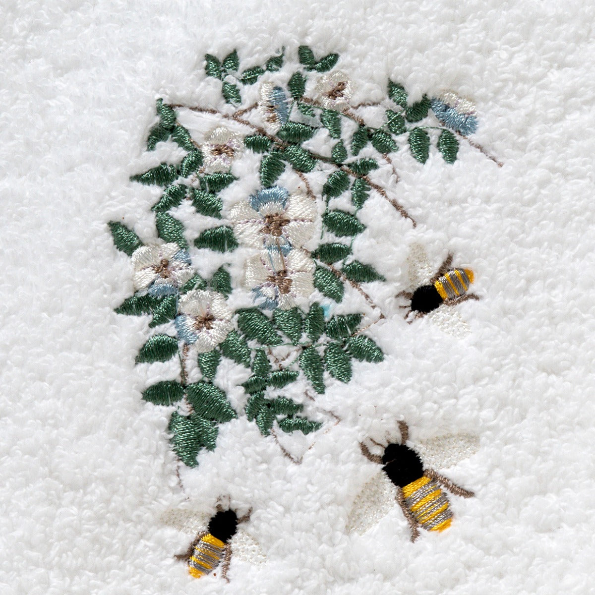 Guest Towel, Terry, Honey Bees
