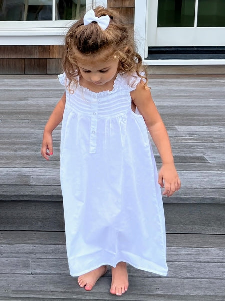 white cotton dress 2t Girls' Dresses White Girls Dress Back to School Toddler Girls Cotton Summer Ruffle Sleeve Tulle Dresses 3-8 Years Flower Girl Dress Toddler