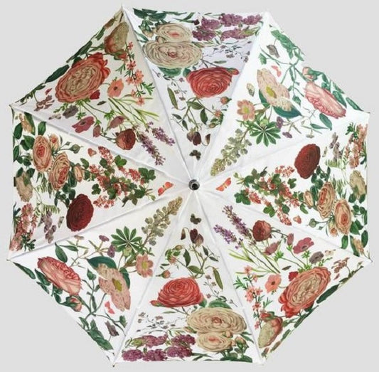 Rain Umbrella, Rose Garden (Pink)
