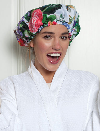 Shower Caps - Floral Print