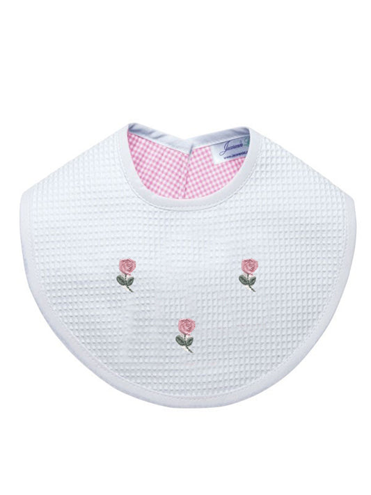 Bib, Rosebuds (Pink)