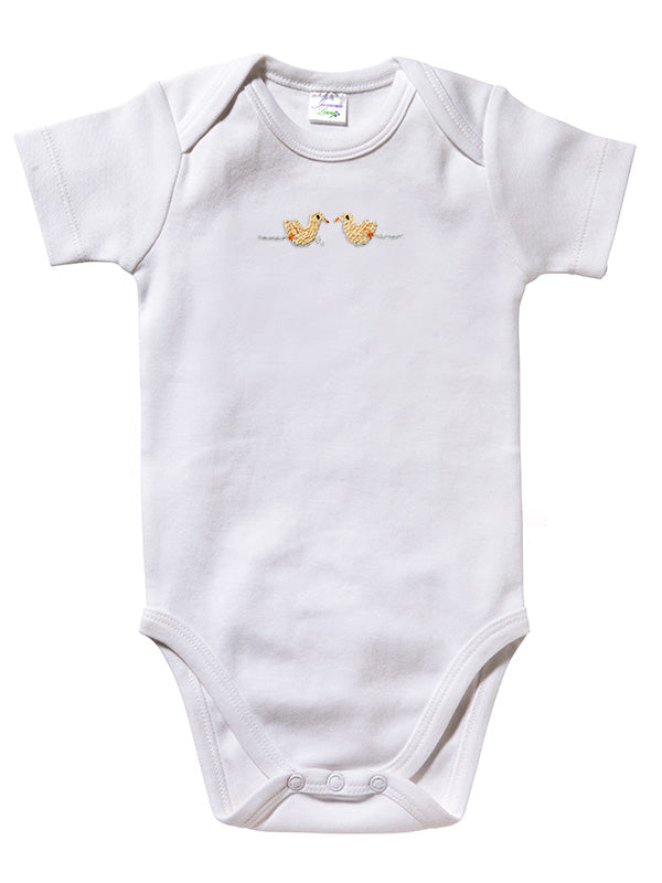 Onesie (Short Sleeve), Ducks (Yellow)