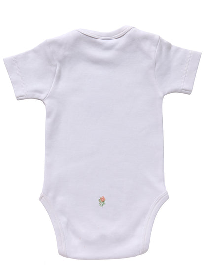 Onesie (Short Sleeve), Rosebuds & Butterfly (Pink)