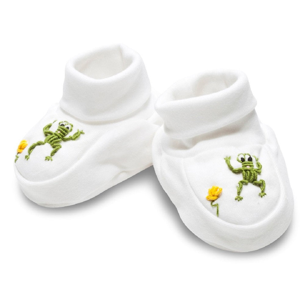 Booties, Frog (Green)