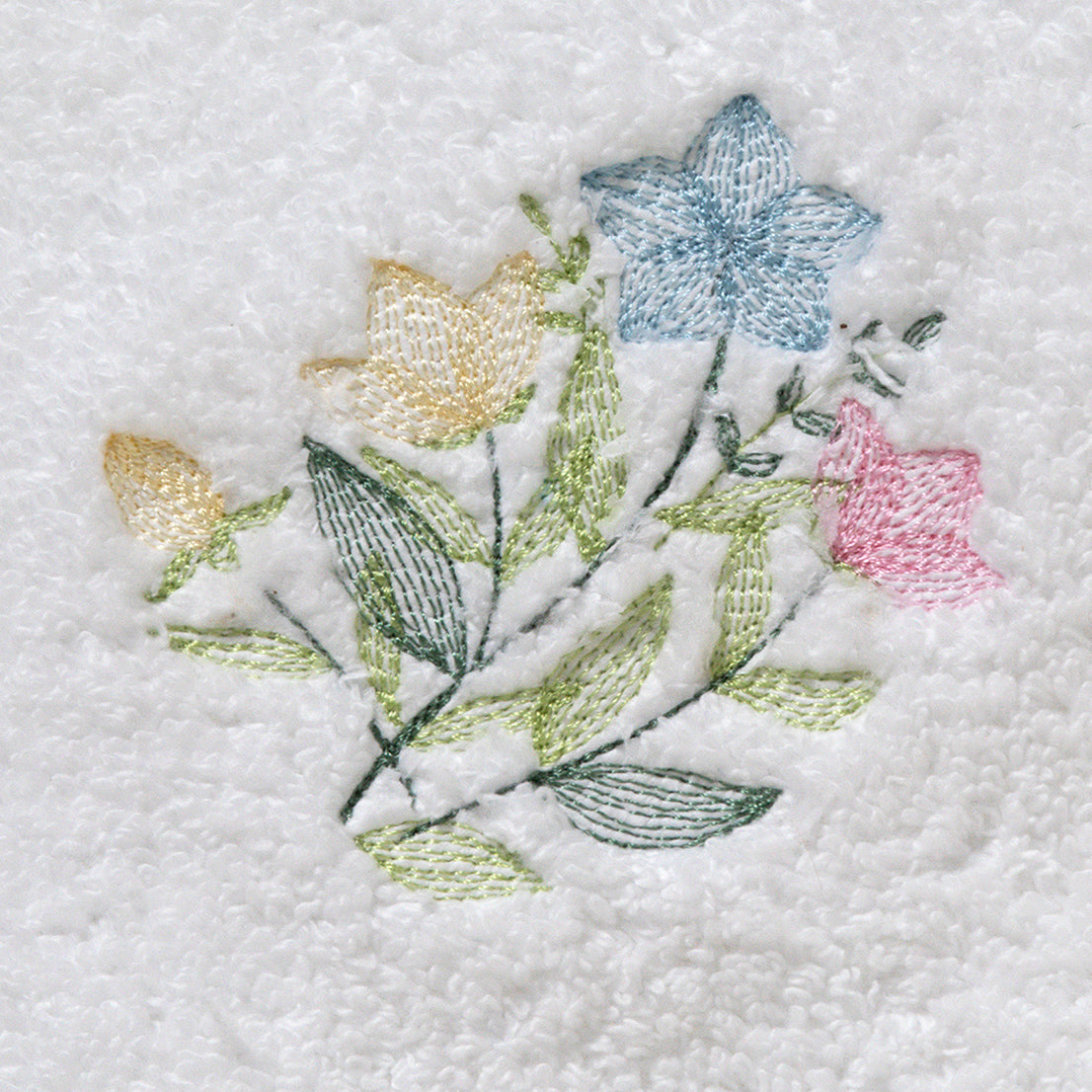 Guest Towel, Terry, Spring Meadow