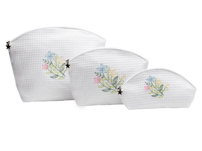 Cosmetic Bag (Small), Spring Meadow